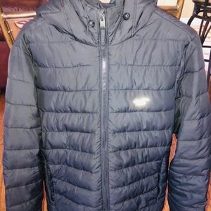 Hollister puff jacket